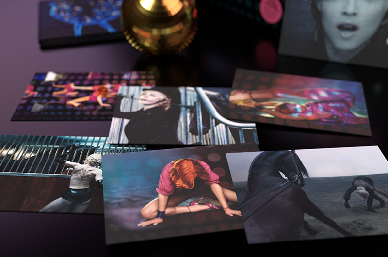 Madonna's "Confessions on a Dance Floor" box set lithograph posters photographed by Steven Klein