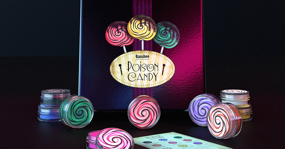 Poison Candy Makeup