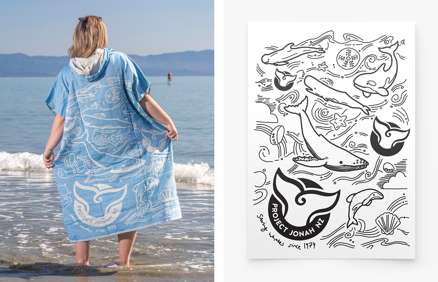 Project Jonah Towelie collaboration with StokedNZ