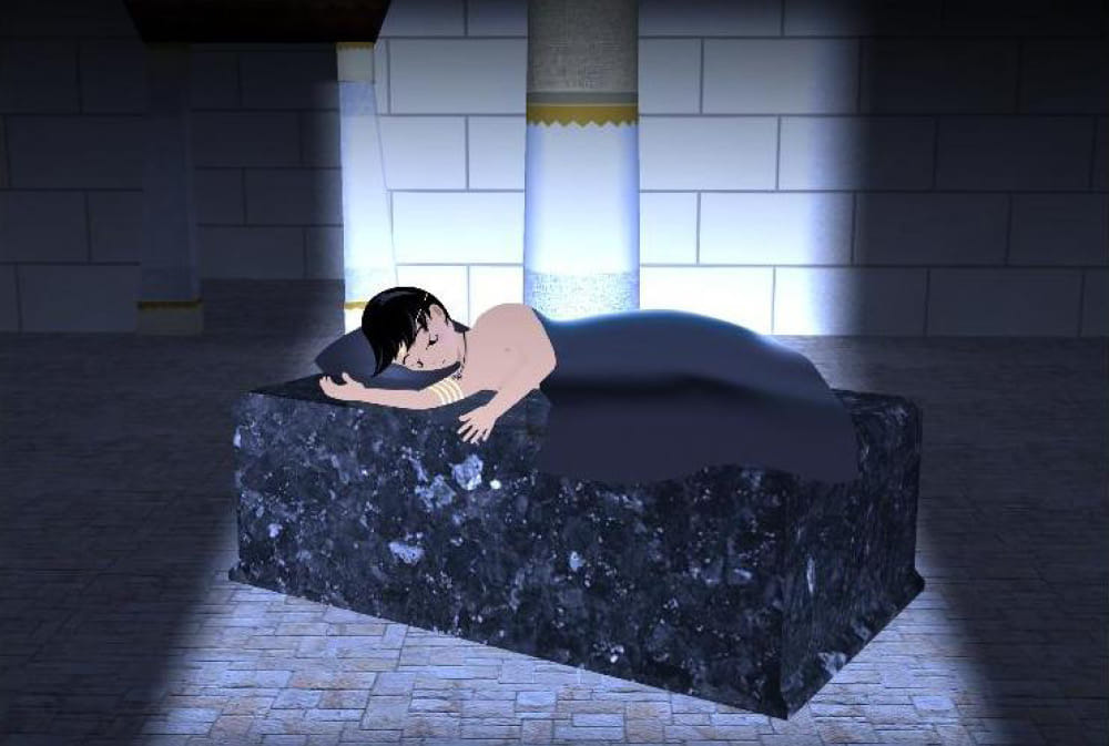 The rough draft 3D room has been replaced by the final render of the room.