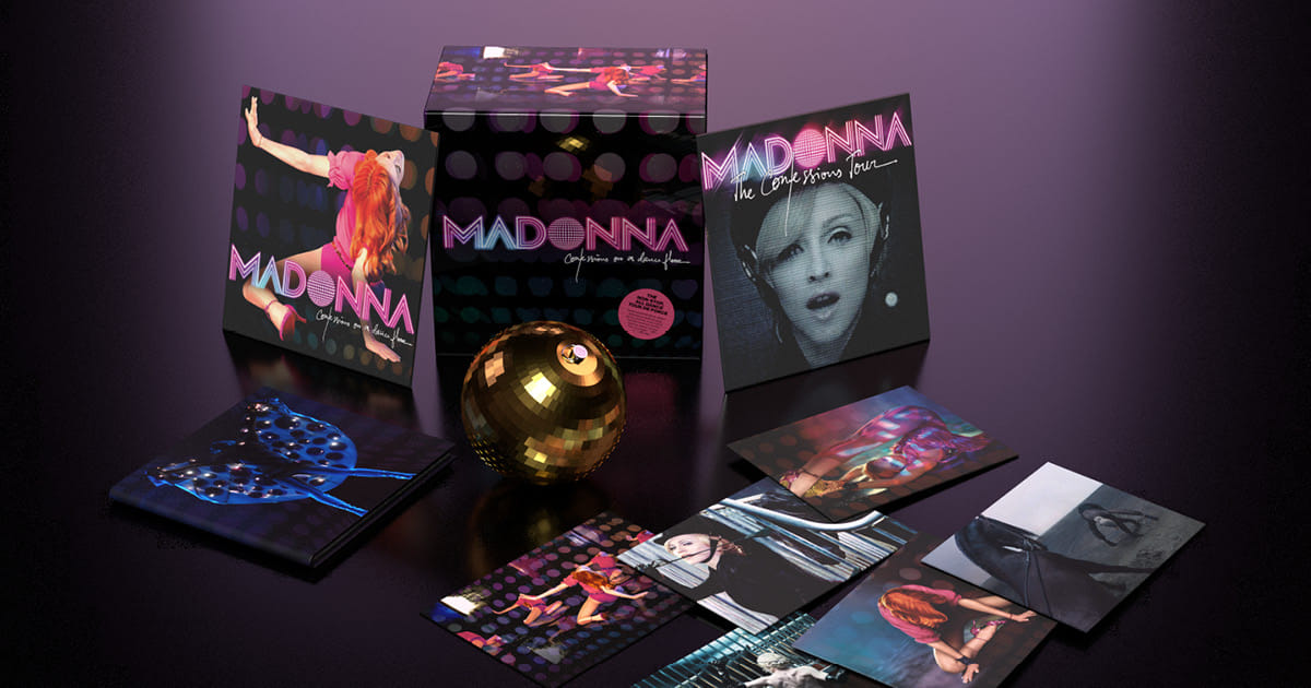 Madonna Box Set Design: 