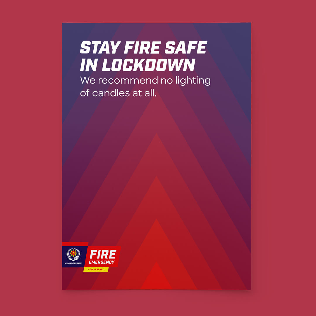 Fire and Emergency NZ COVID-19 posters and booklet covers