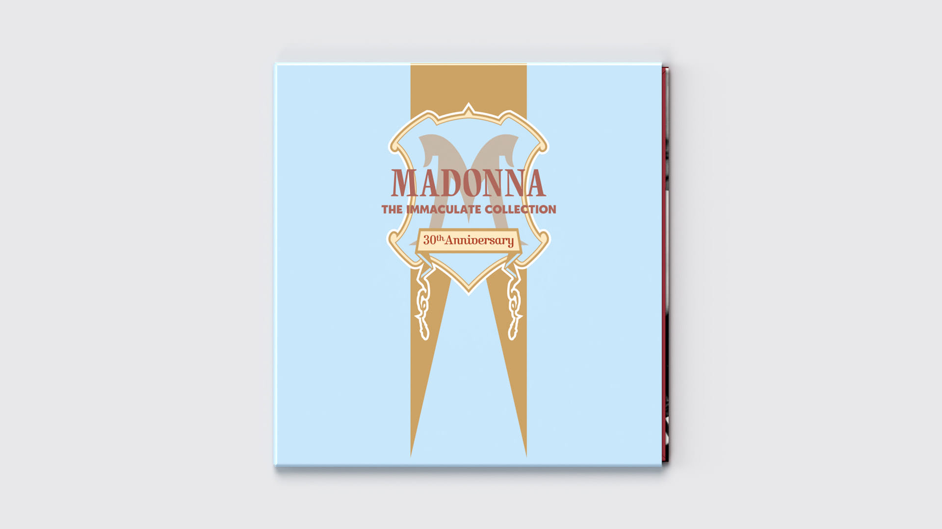 Madonna "The Immaculate Collection" box set design, 2LP vinyl sleeve cover