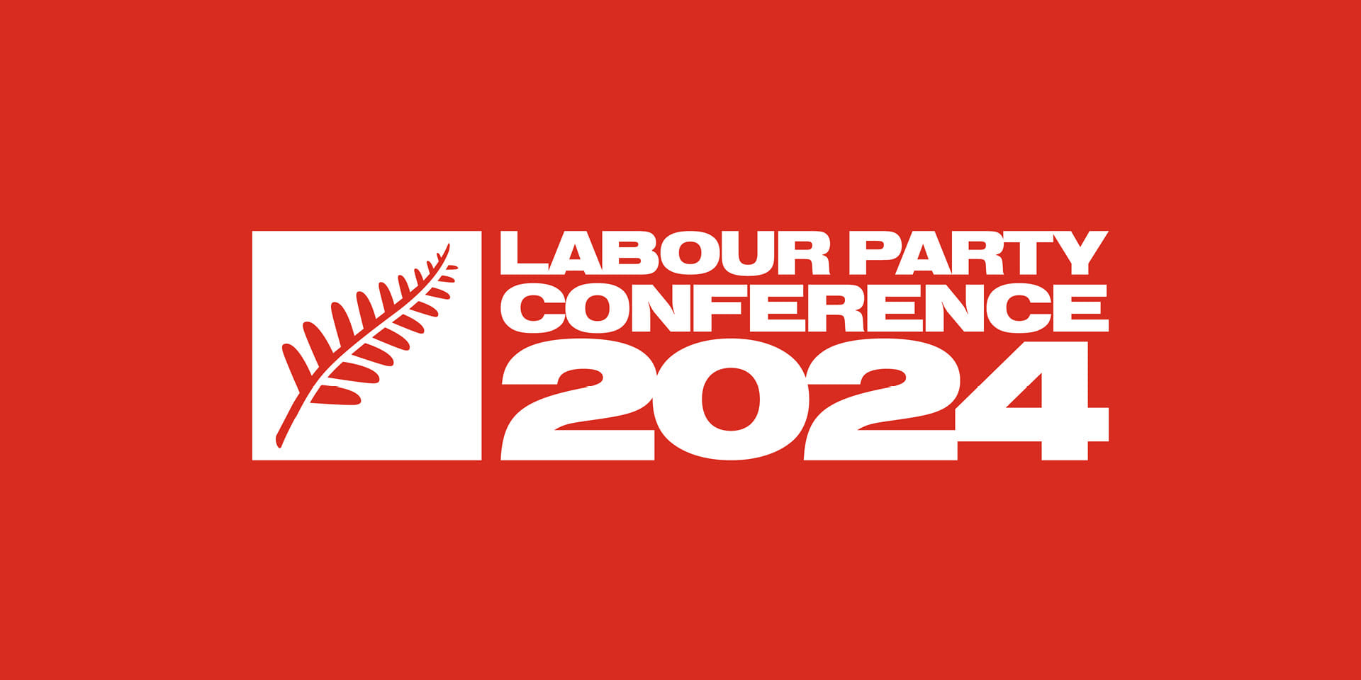 The 2024 New Zealand Labour Party Conference logo design