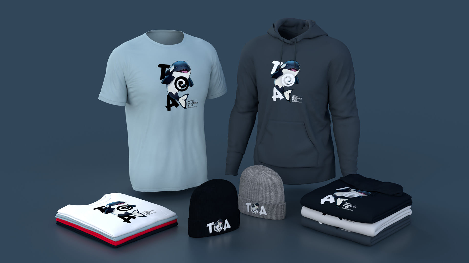 Toa illustration drawing design on merchandise