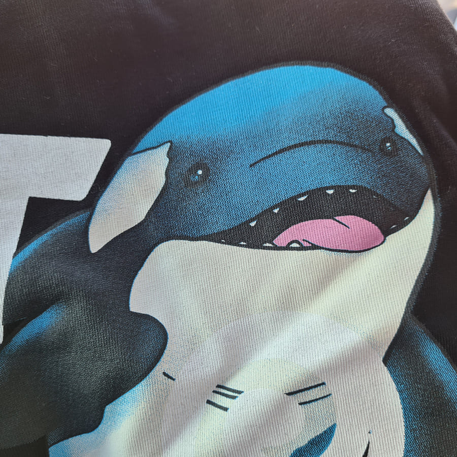 Toa hoodie design close-up