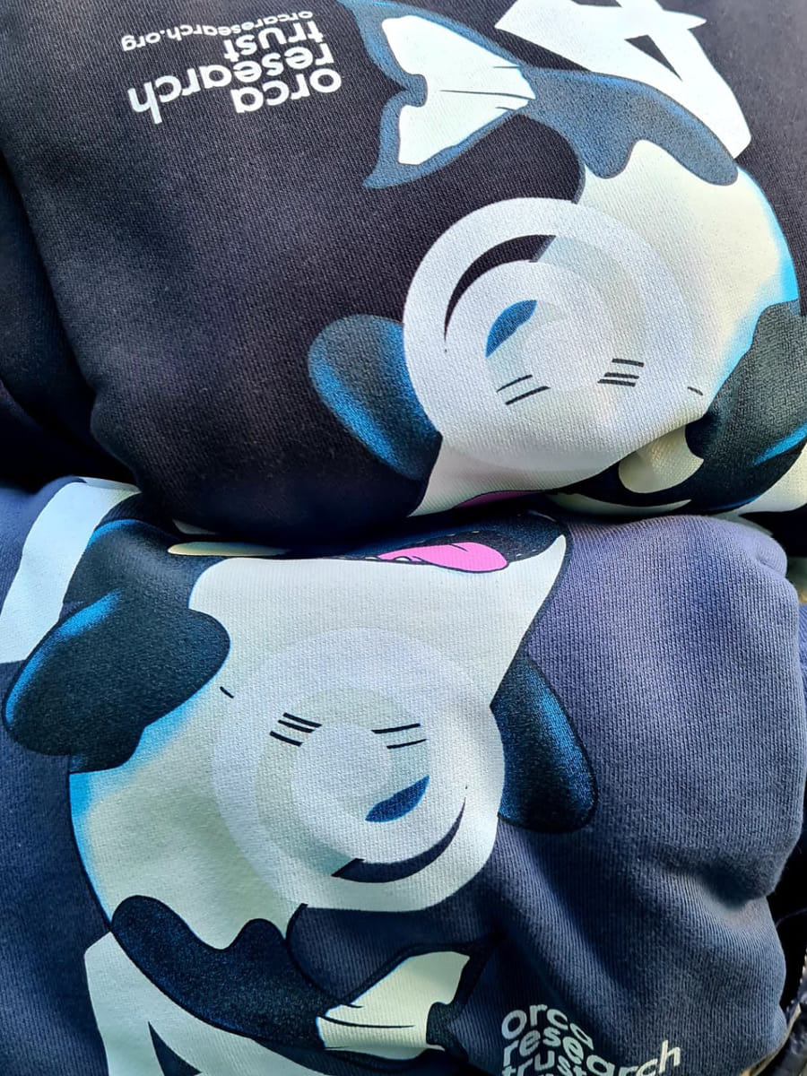 Toa blue and black hoodies